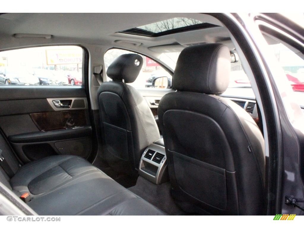 2010 XF Premium Sport Sedan - Lunar Grey Metallic / Warm Charcoal photo #38