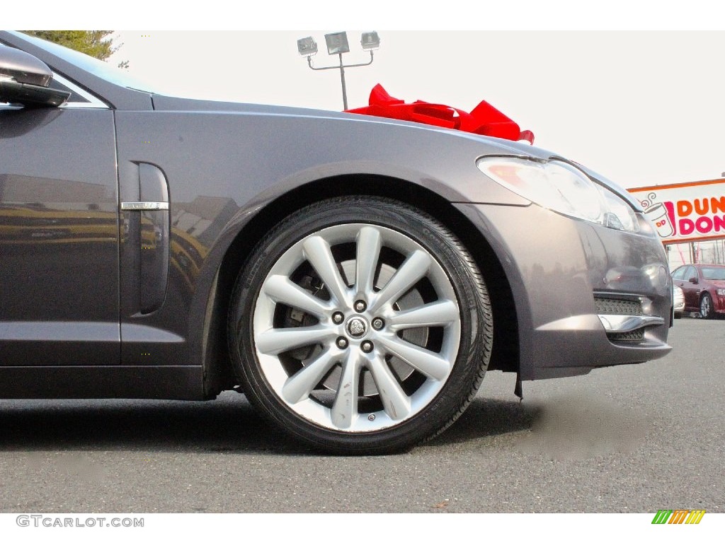 2010 XF Premium Sport Sedan - Lunar Grey Metallic / Warm Charcoal photo #44