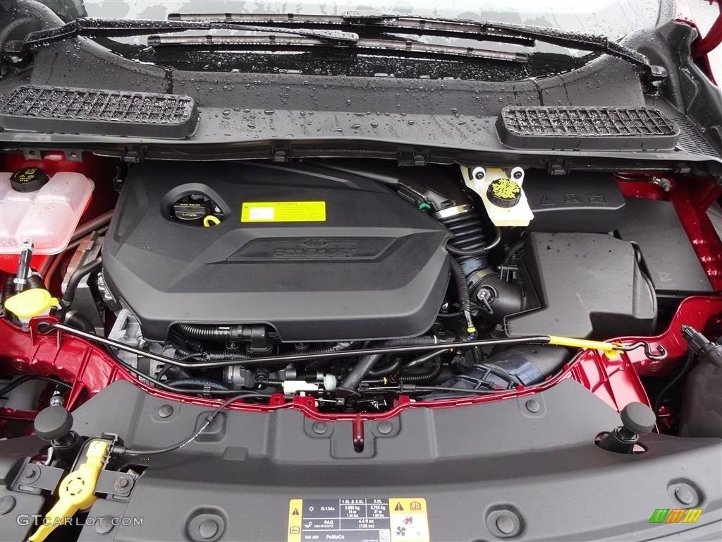 2016 Escape SE 4WD - Ruby Red Metallic / Charcoal Black photo #8