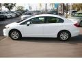 Taffeta White - Civic LX Sedan Photo No. 9