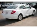 Taffeta White - Civic LX Sedan Photo No. 11