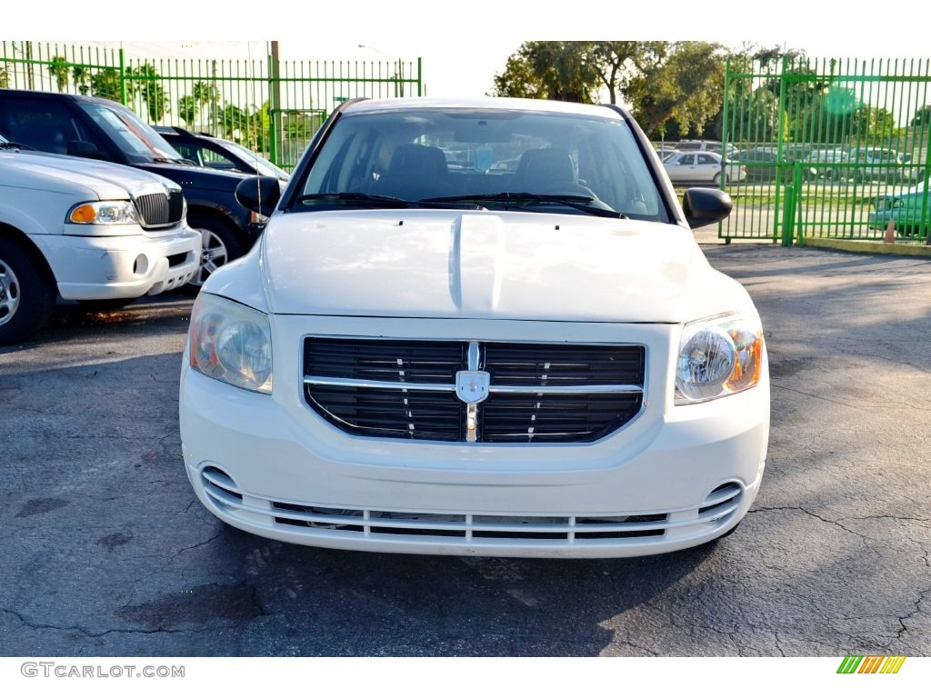 2007 Caliber SE - Stone White / Pastel Slate Gray photo #2