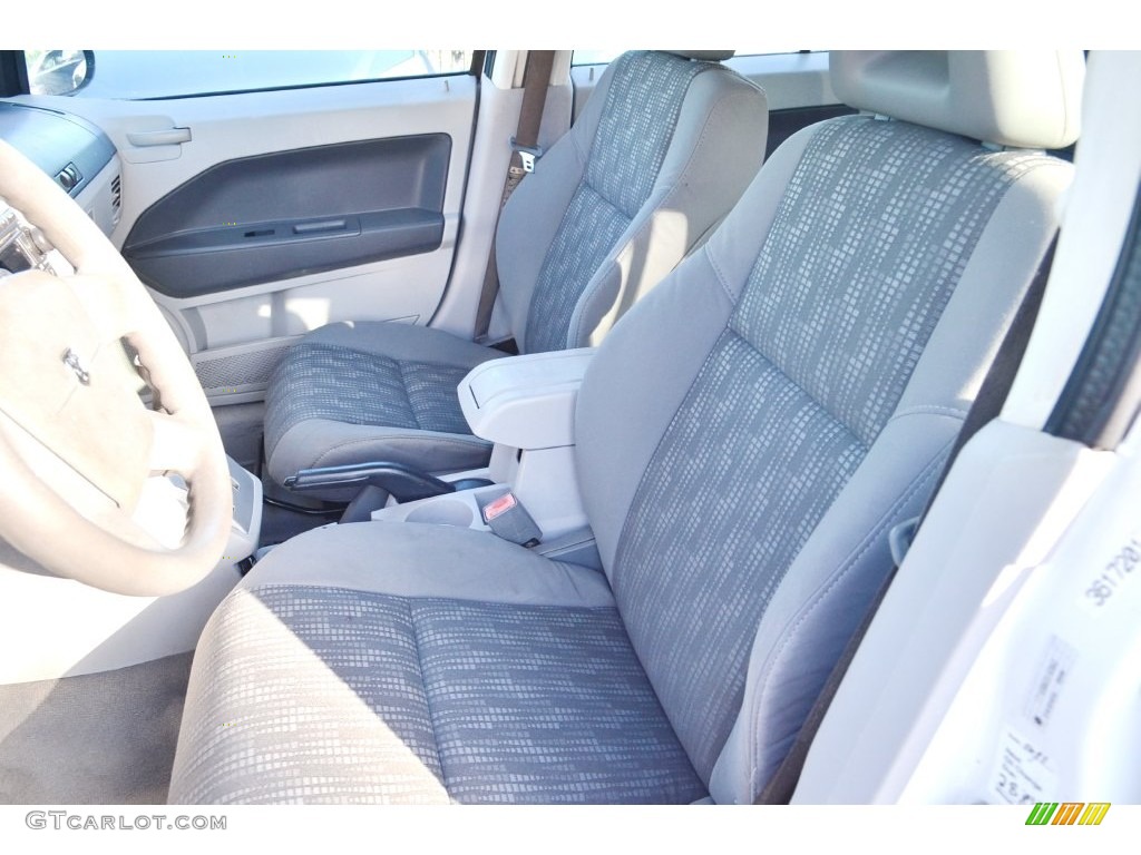 2007 Caliber SE - Stone White / Pastel Slate Gray photo #14