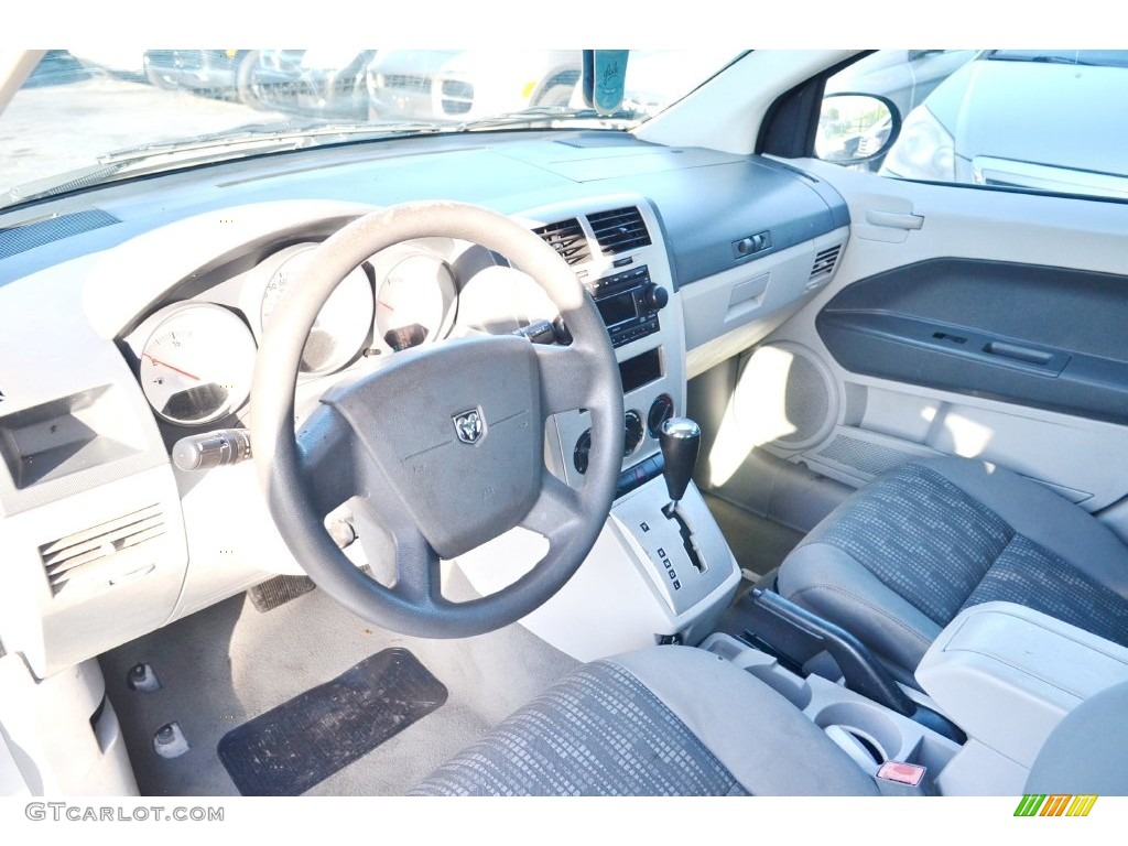 2007 Caliber SE - Stone White / Pastel Slate Gray photo #15