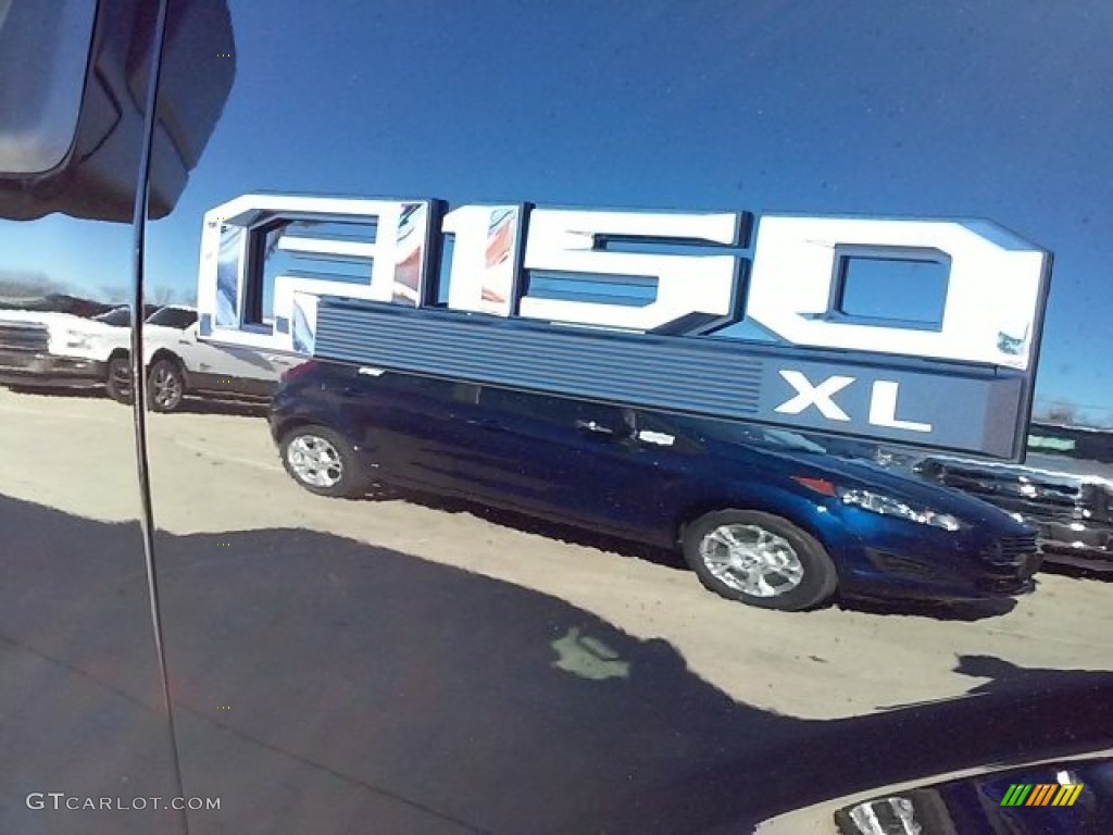 2016 F150 XL SuperCab - Shadow Black / Medium Earth Gray photo #5