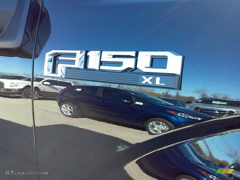 2016 F150 XL SuperCab - Shadow Black / Medium Earth Gray photo #6
