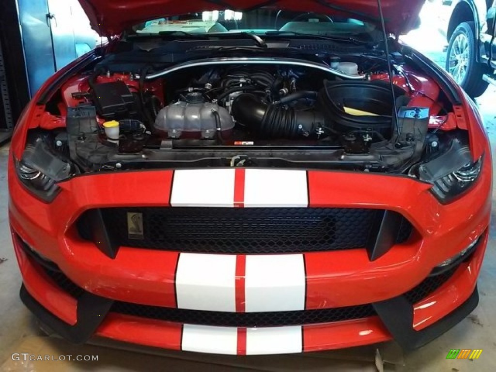 2016 Ford Mustang Shelby GT350 5.2 Liter DOHC 32-Valve Ti-VCT V8 Engine Photo #110165854