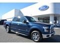 2016 Blue Jeans Ford F150 XLT SuperCrew  photo #1