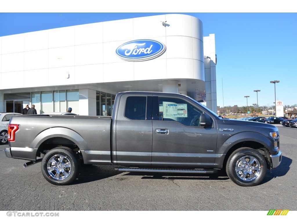 Magnetic 2016 Ford F150 XLT SuperCab Exterior Photo #110167465