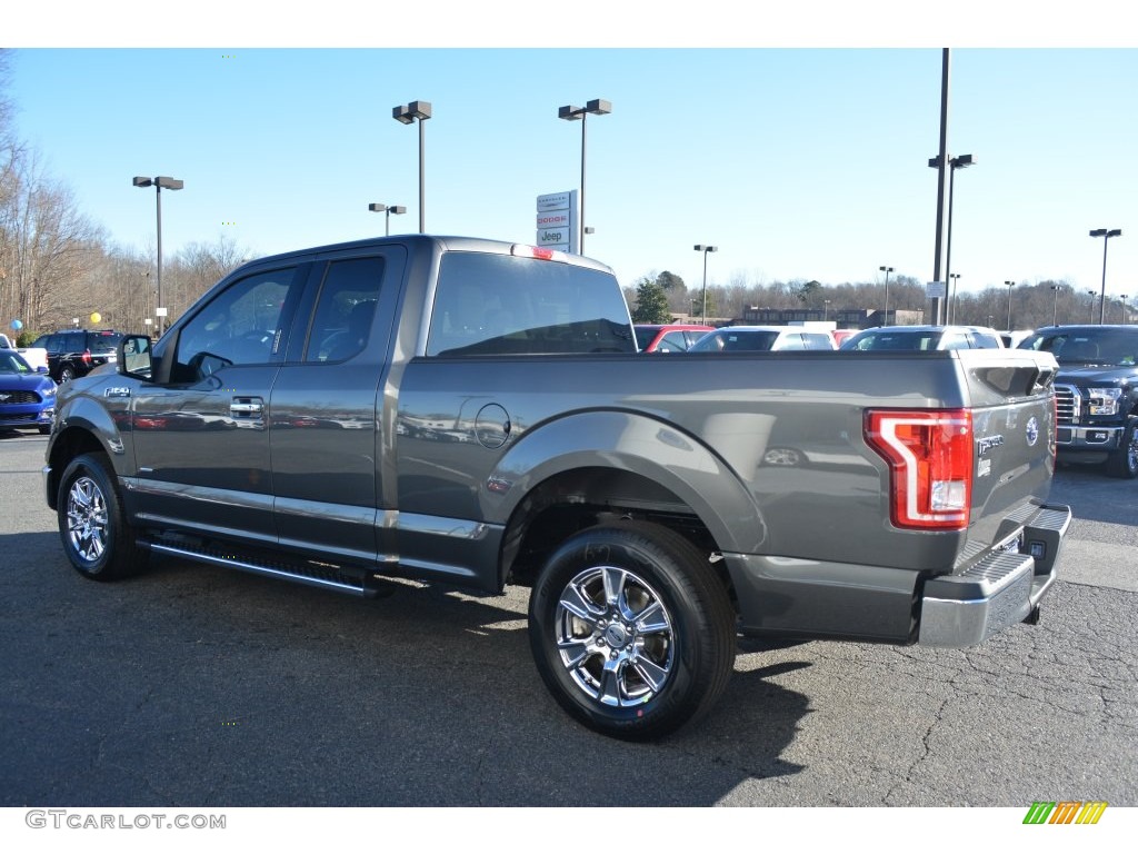 2016 F150 XLT SuperCab - Magnetic / Medium Earth Gray photo #18