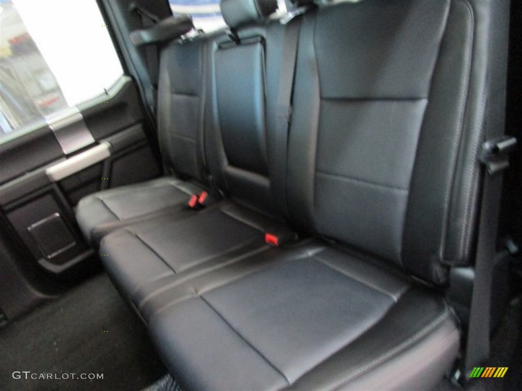 2016 F150 Lariat SuperCrew 4x4 - Magnetic / Black photo #12