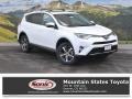 2016 Super White Toyota RAV4 XLE AWD  photo #1