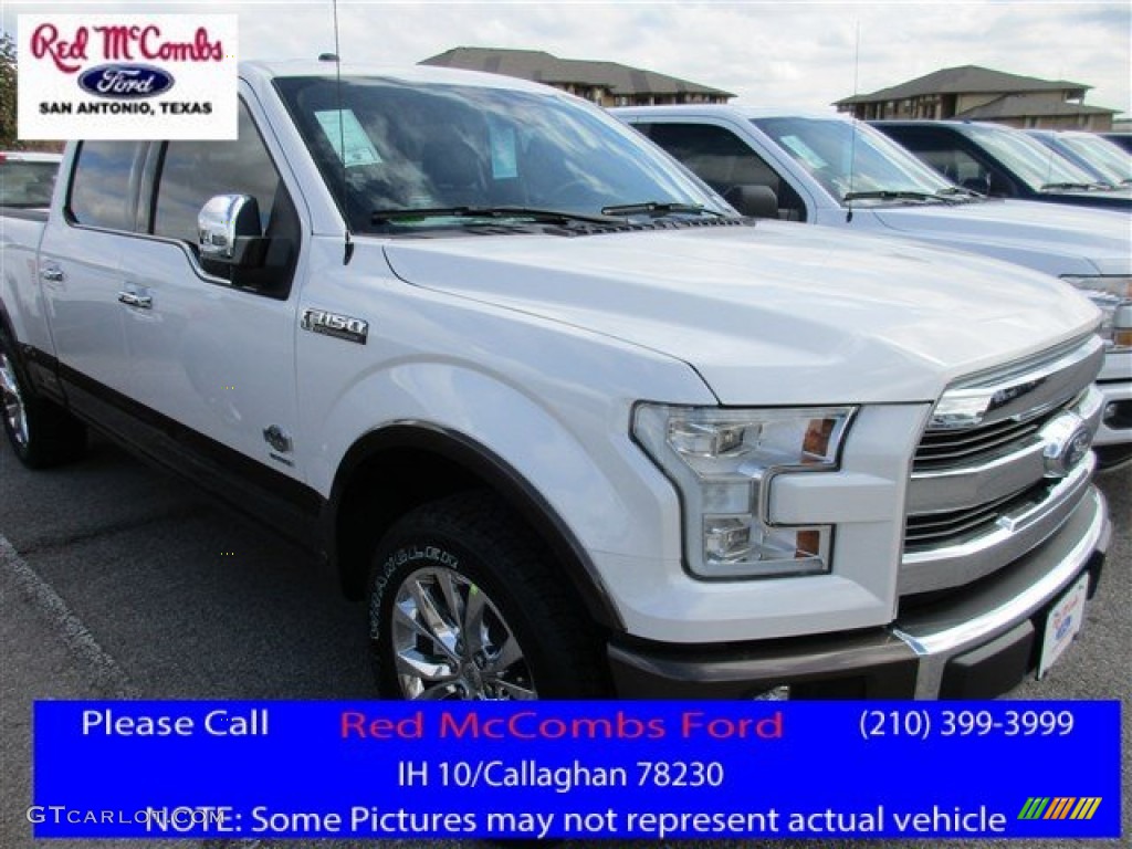 2016 F150 King Ranch SuperCrew 4x4 - White Platinum / King Ranch Java photo #1