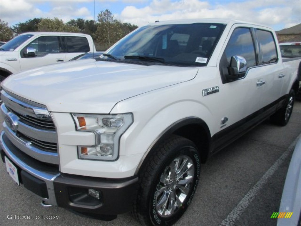 2016 F150 King Ranch SuperCrew 4x4 - White Platinum / King Ranch Java photo #2