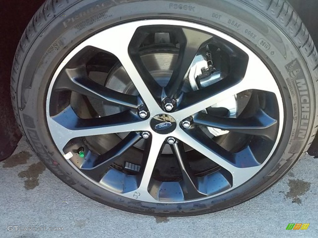 2015 Taurus SEL - Tuxedo Black Metallic / Dune photo #3