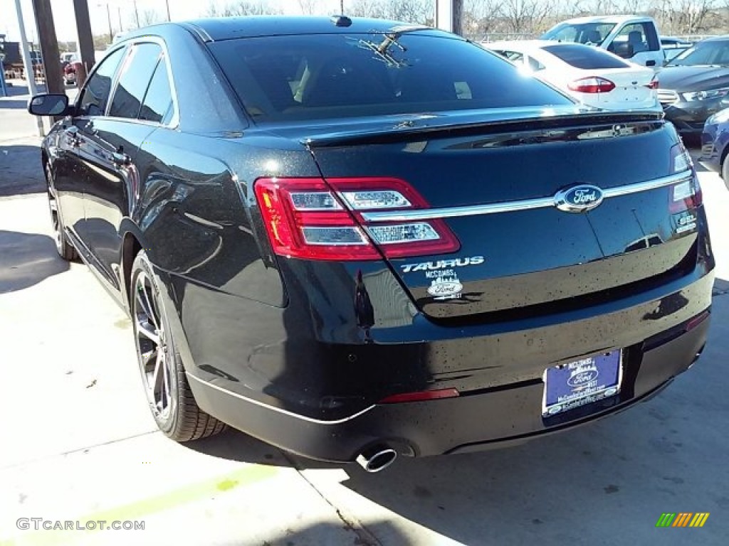 2015 Taurus SEL - Tuxedo Black Metallic / Dune photo #7