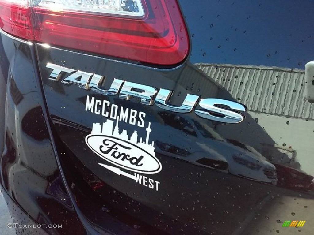 2015 Taurus SEL - Tuxedo Black Metallic / Dune photo #8