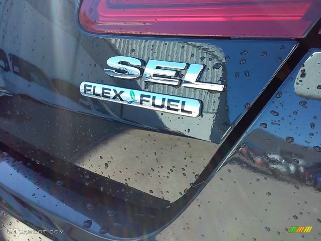 2015 Taurus SEL - Tuxedo Black Metallic / Dune photo #9