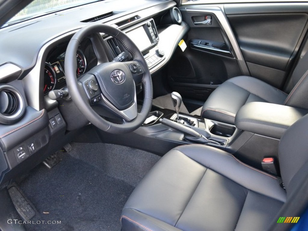 Black Interior 2016 Toyota RAV4 SE AWD Photo #110174008