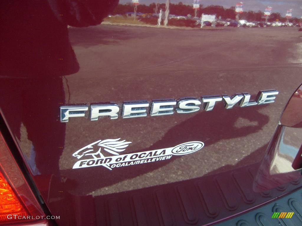 2006 Freestyle Limited - Redfire Metallic / Pebble Beige photo #8