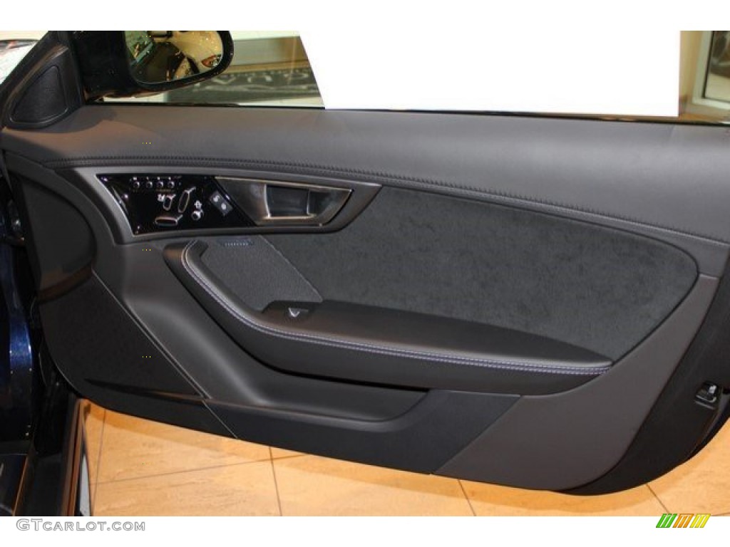 2016 F-TYPE R Coupe - Dark Sapphire Metallic / Jet photo #10