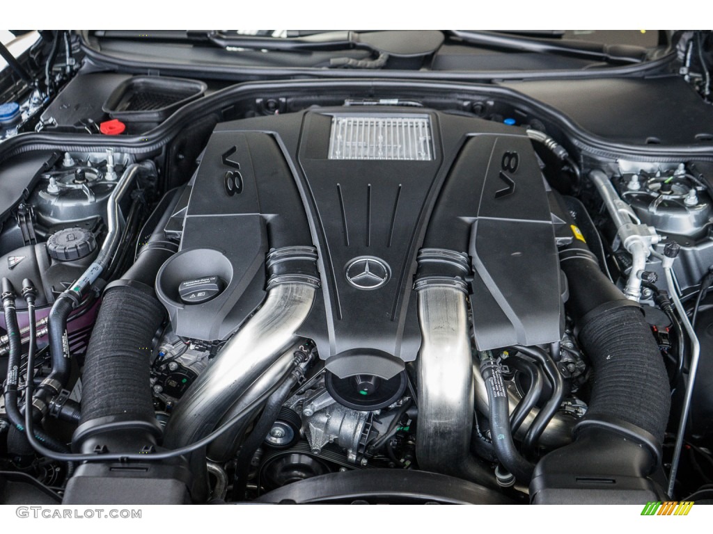 2016 Mercedes-Benz SL 550 Roadster 4.7 Liter DI biturbo DOHC 32-Valve VVT V8 Engine Photo #110179000
