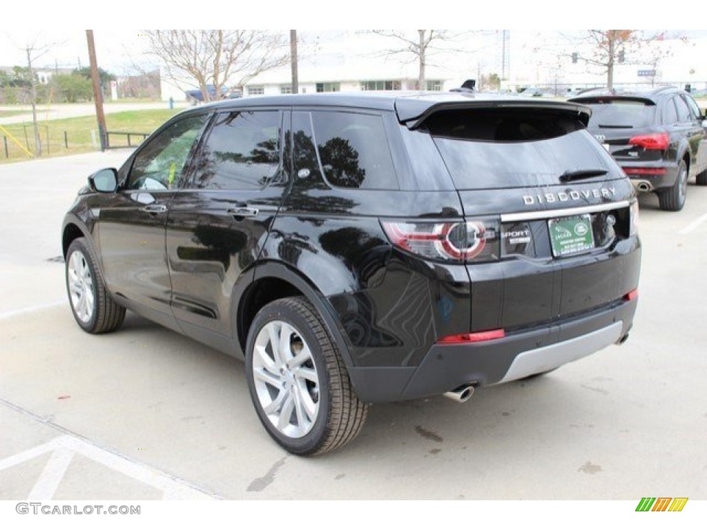 2016 Discovery Sport HSE Luxury 4WD - Santorini Black Metallic / Tan photo #9