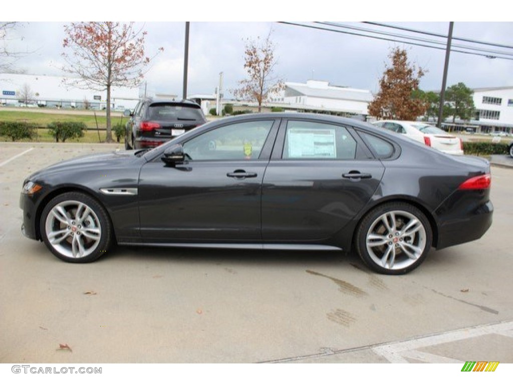 Storm Grey 2016 Jaguar XF 35t Exterior Photo #110180269