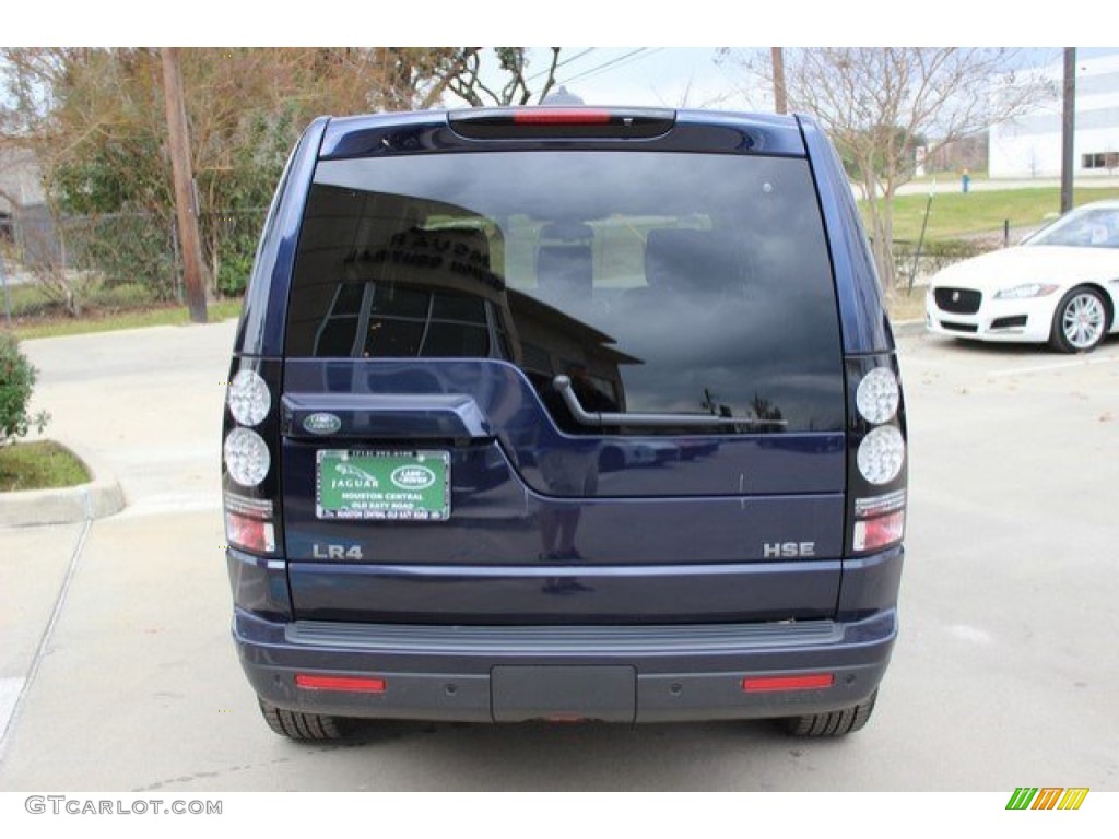 2016 LR4 HSE - Loire Blue Metallic / Ebony/Ebony photo #10