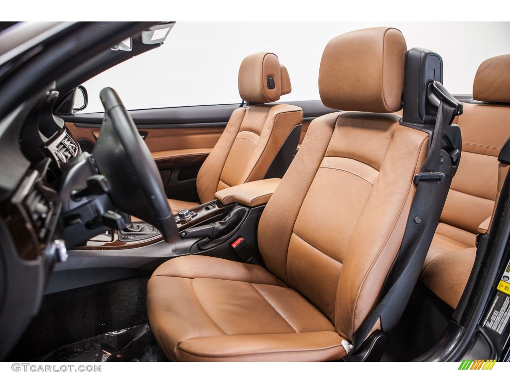 2013 3 Series 328i Convertible - Jet Black / Saddle Brown photo #6