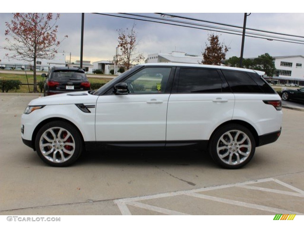Fuji White 2016 Land Rover Range Rover Sport Supercharged Exterior Photo #110182206