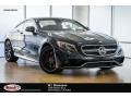 2016 Anthracite Blue Metallic Mercedes-Benz S 63 AMG 4Matic Coupe  photo #1