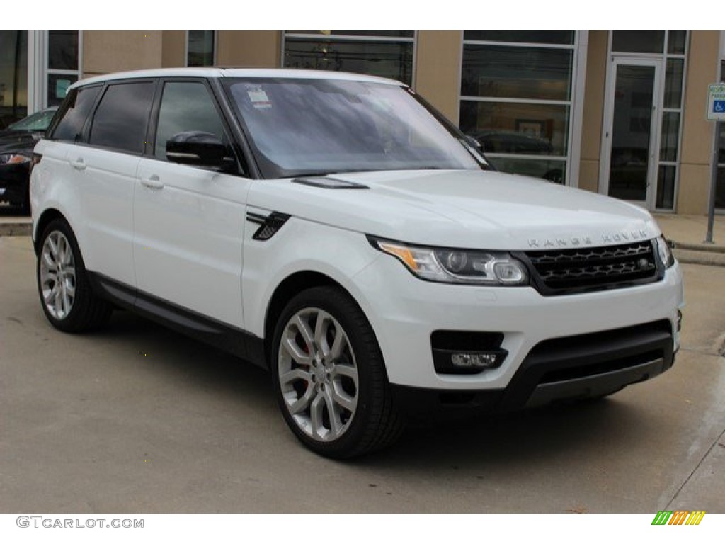 Fuji White 2016 Land Rover Range Rover Sport Supercharged Exterior Photo #110182510