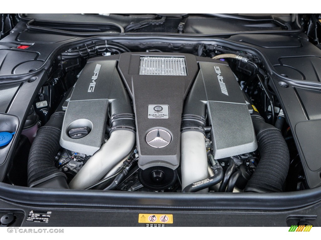 2016 Mercedes-Benz S 63 AMG 4Matic Coupe 5.5 Liter AMG biturbo DOHC 32-Valve VVT V8 Engine Photo #110182579