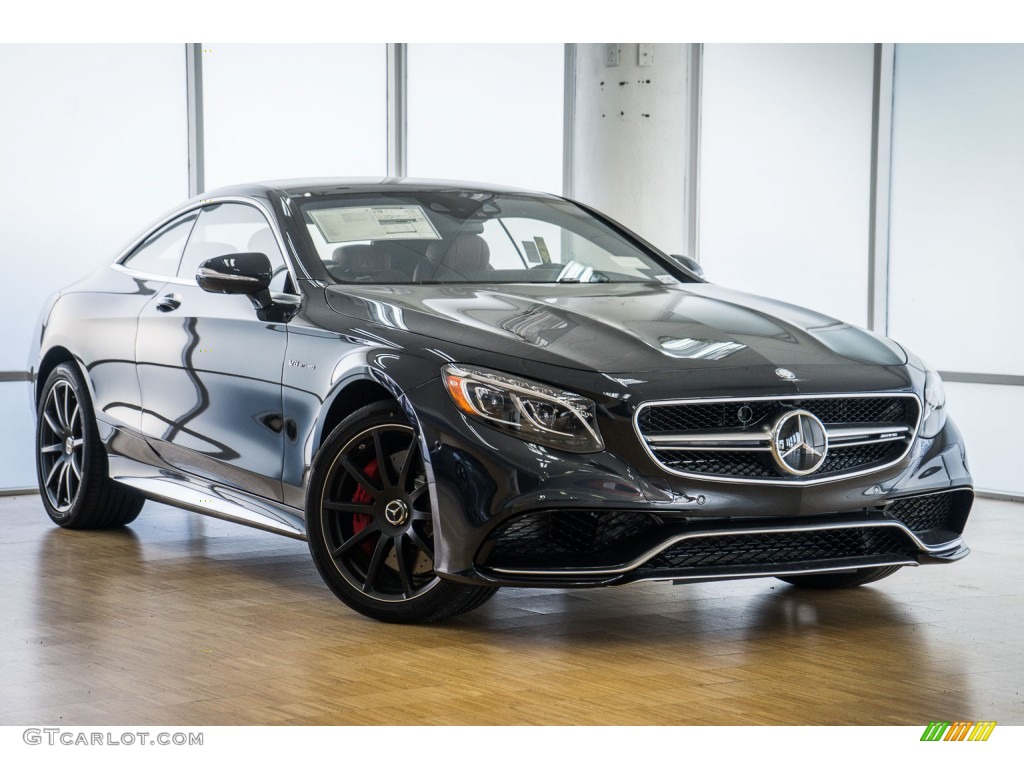 Anthracite Blue Metallic 2016 Mercedes-Benz S 63 AMG 4Matic Coupe Exterior Photo #110182660