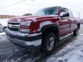 Victory Red - Silverado 2500HD LT Extended Cab 4x4 Photo No. 7
