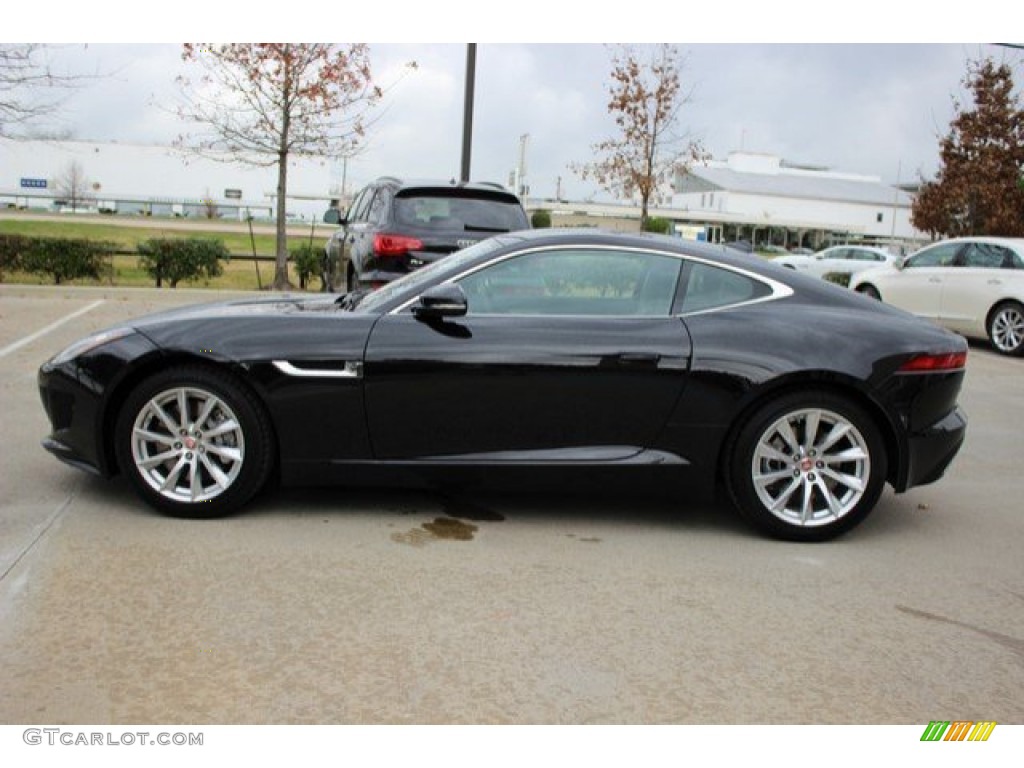 Ultimate Black Metallic 2016 Jaguar F-TYPE Coupe Exterior Photo #110183478
