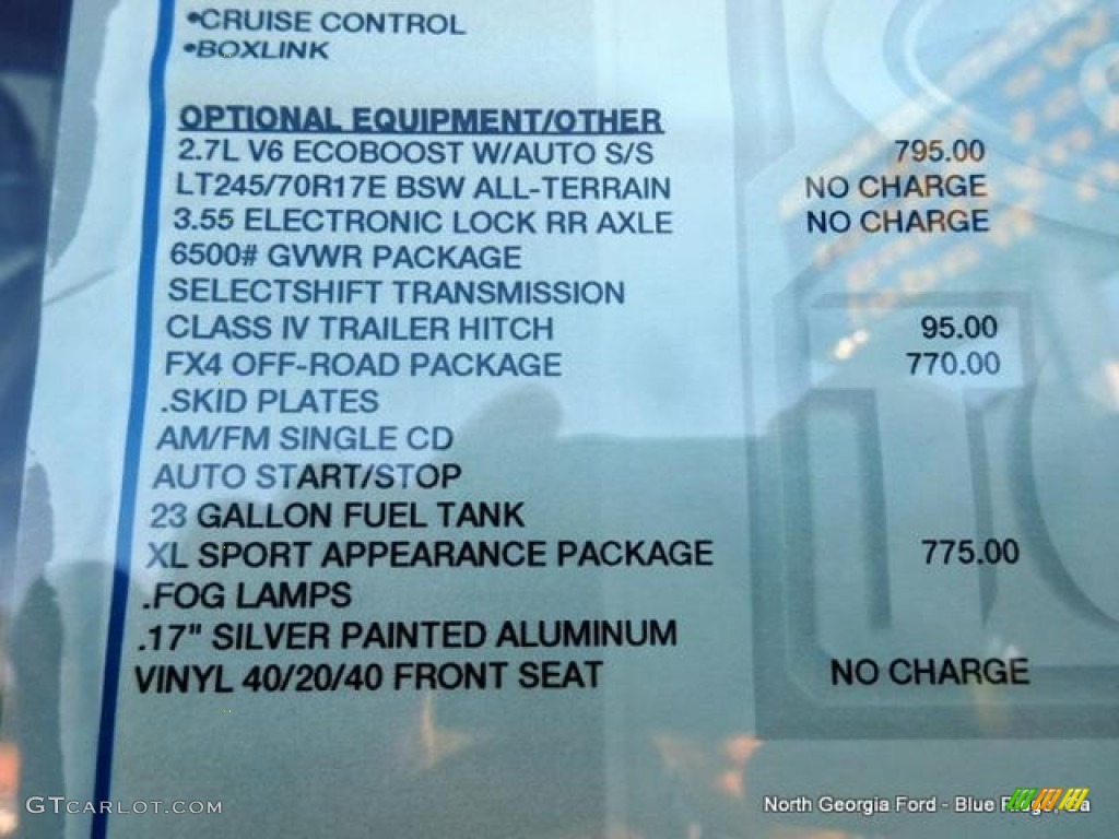 2016 F150 XL SuperCab 4x4 - Lithium Gray / Medium Earth Gray photo #27