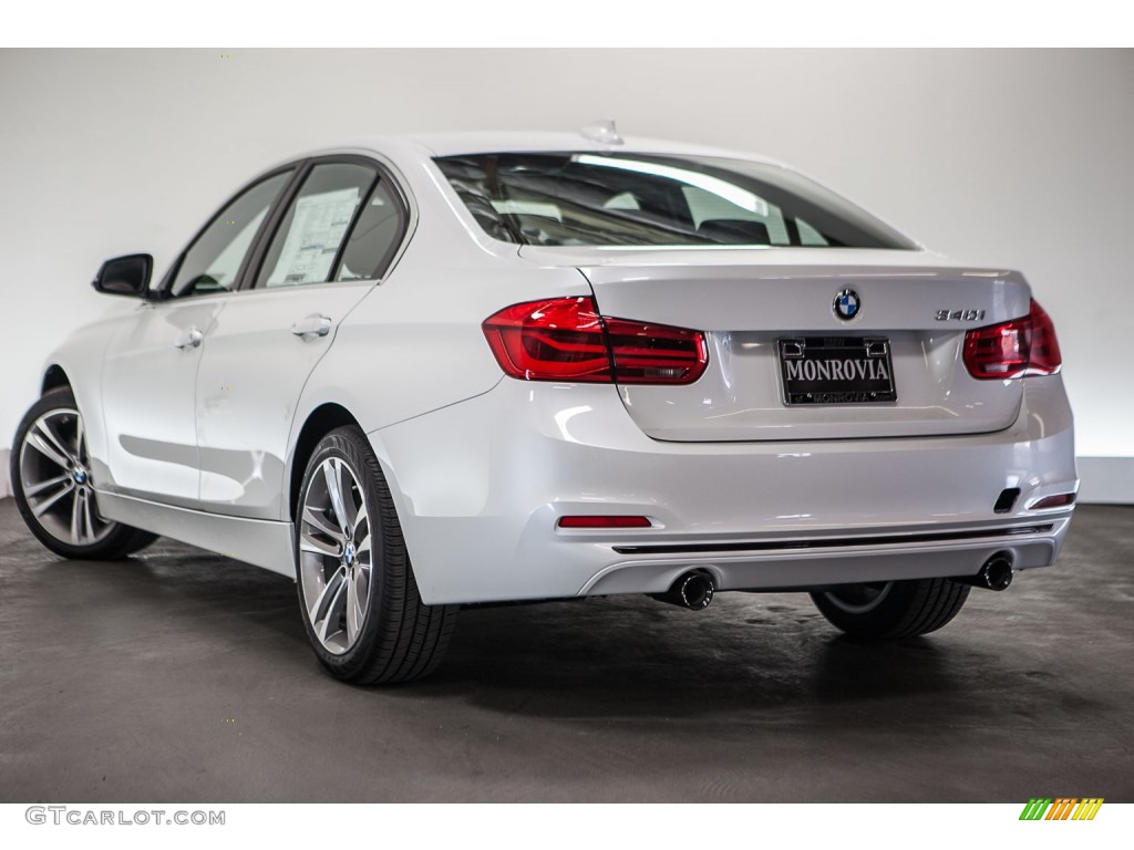 2016 3 Series 340i Sedan - Alpine White / Black photo #3