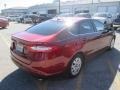 2014 Ruby Red Ford Fusion S  photo #8