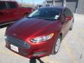 2014 Ruby Red Ford Fusion S  photo #18