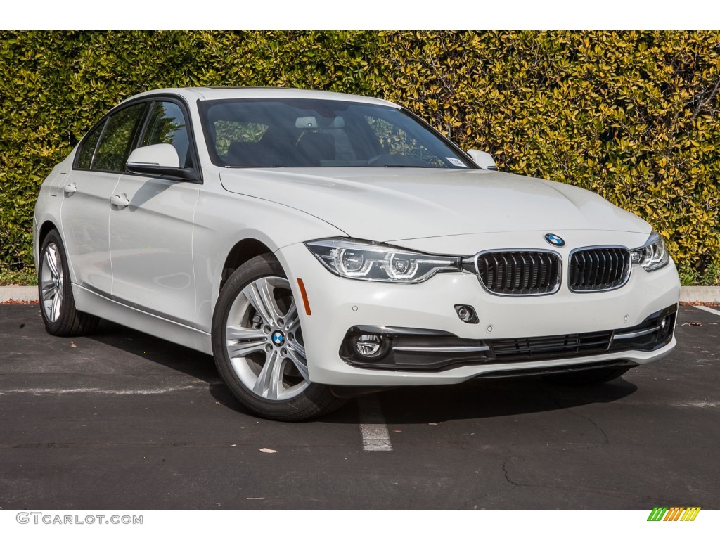 2016 3 Series 328d Sedan - Alpine White / Black photo #12