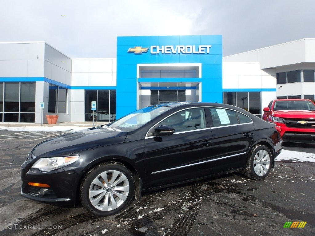 2010 CC Sport - Deep Black Metallic / Black photo #1