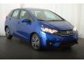 Aegean Blue Metallic 2016 Honda Fit EX Exterior