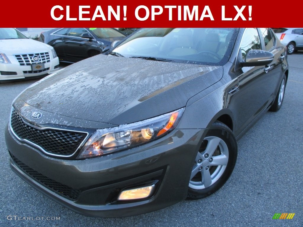 Metal Bronze Kia Optima