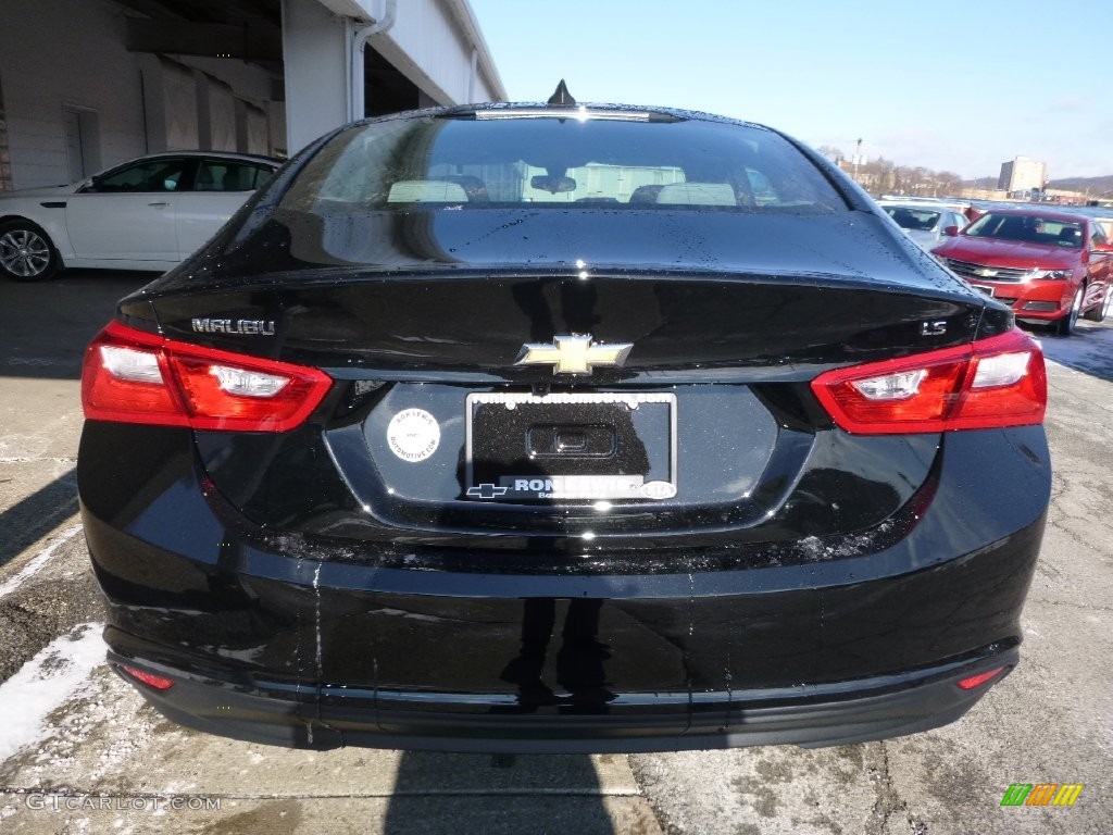 2016 Malibu LS - Mosaic Black Metallic / Dark Atmosphere/Medium Ash Gray photo #4