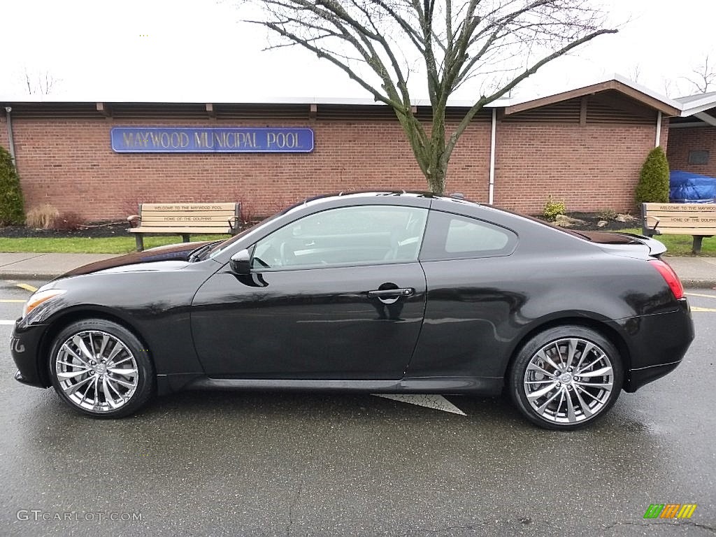 2011 G 37 x AWD Coupe - Black Obsidian / Graphite photo #2