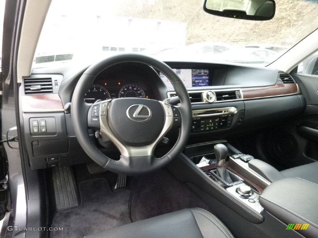 2013 GS 350 AWD - Nebula Gray Pearl / Black photo #7