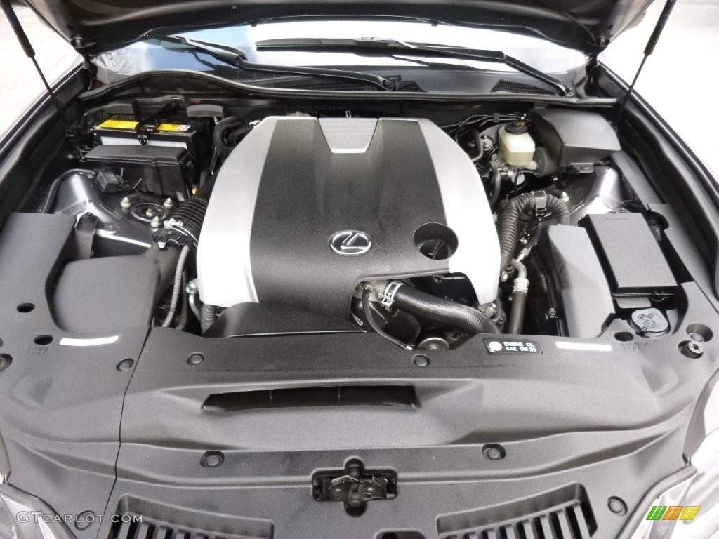 2013 GS 350 AWD - Nebula Gray Pearl / Black photo #16