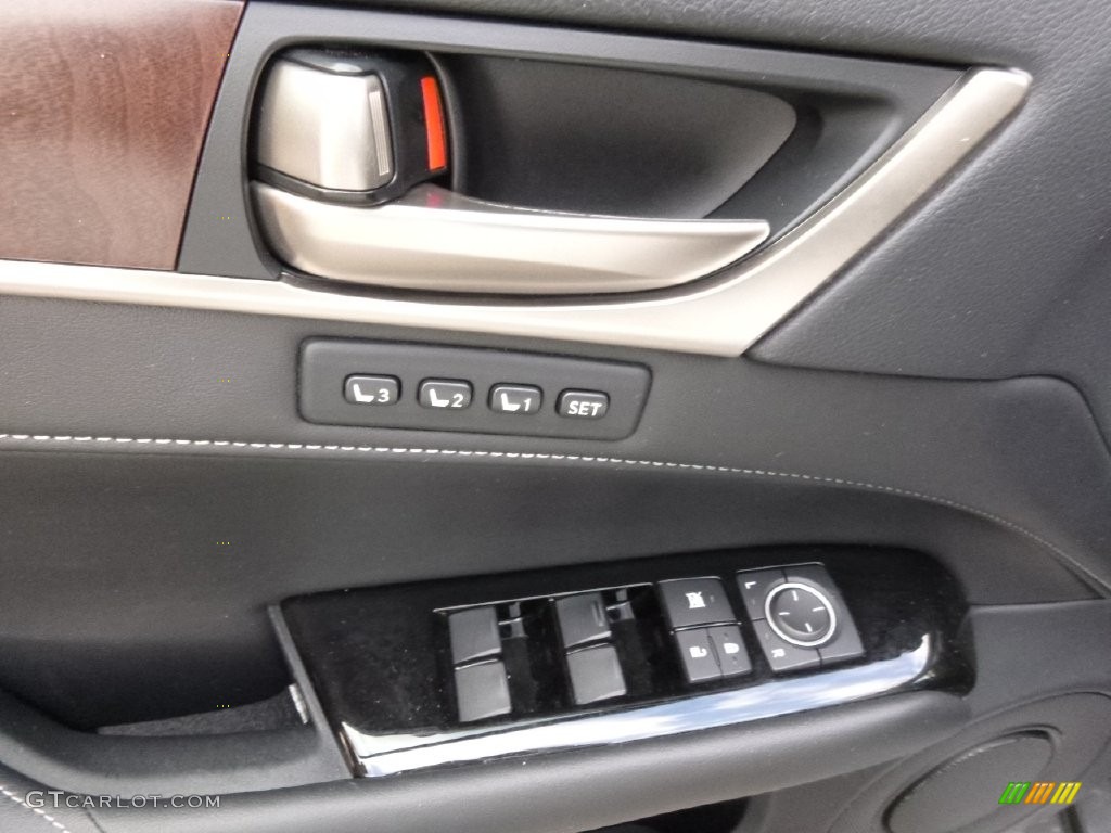 2013 GS 350 AWD - Nebula Gray Pearl / Black photo #17